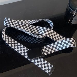 Checker belt $5